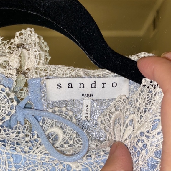 Sandro Mock mini dress - Picture 2 of 6